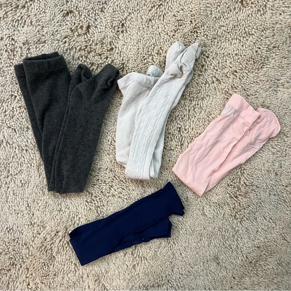 Bundle of Girls’ 2-4Y tights / stockings